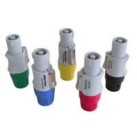 Connecteur audio professionnel 4 broches pour usine, prise de haut-parleur pour amplificateur de puissance et table de mixage, compatible Neutrik 4 cœurs