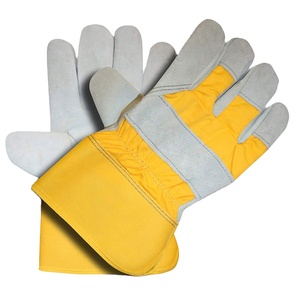 ถุงมือหนังวัวแท้คุณภาพดีที่สุด สำหรับผู้ใหญ่ แบบยูนิเซ็กซ์ ถุงมือทำงานหนังแบบกำหนดเองได้ พร้อมโลโก้ สำหรับผู้ชายและผู้หญิง - Product Image 2