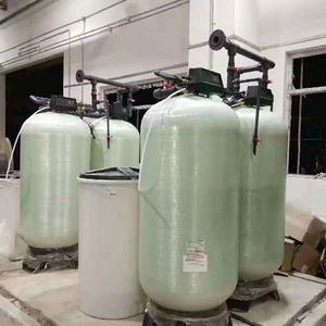 Thiết bị xử lý sơ bộ tự động 3 giai đoạn, hệ thống lọc 3 giai đoạn, bể FRP, cát thạch anh, than hoạt tính, bộ lọc nước mềm - Product Image 5