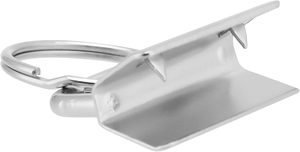 HOZEON Pcs Inch <b>Key</b> Fob Hardware With <b>Key</b> <b>Rings</b> Metal <b>Key</b> Chain Fob Wristlet Bulk <b>Key</b> Lanyard For <b>Key</b> Chain Making <b>Bags</b> Hand Cra - Product Image 4