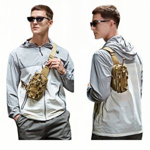 Bolsa Táctica Pequeña Molle EDC, Organizador, Porta Botella de Agua, Bolsa Compacta Ajustable para Accesorios con Correa para Hombro y Anillo en D - Product Image 6