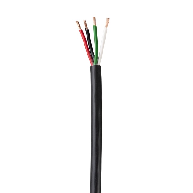 10AWG Wire 4 Conductor Electrical Wire Stranded PVC Cord Low VoltageCable/Copper/Flexible Cable for Automotive Wiring, Lamp Cord
