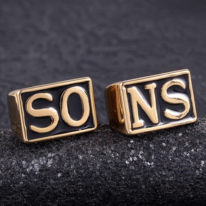 Anarchist's Son Jack Taylor <b>Ring</b> Waterproof High-Quality 316L Stainless Steel 18K Gold-Plated Fashion Jewelry Wholesale - Product Image 3