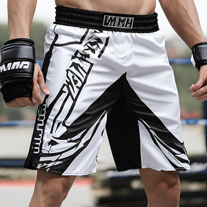 Pantalones Cortos de Kick Boxing / <span class=keywords><strong>Muay</strong></span> <span class=keywords><strong>Thai</strong></span> con Diseño Personalizado, Pantalones Cortos de Lucha, Pantalones Cortos de <span class=keywords><strong>Muay</strong></span> <span class=keywords><strong>Thai</strong></span> - Product Image 6