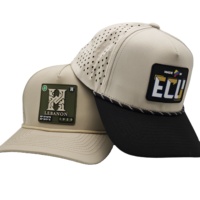 Gorra Snapback Impermeable con Visera Curva y Logotipo de Goma Personalizado