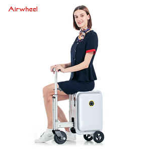 Airwheel <span class=keywords><strong>Robot</strong></span> de batería extraíble <span class=keywords><strong>Maleta</strong></span> de equitación inteligente Mango telescópico oculto Estuche de equipaje de negocios de viaje - Product Image 4