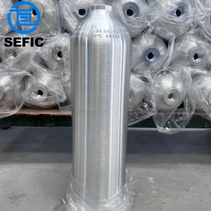 น้ําหนักเบา ENISO7866 CE ได้รับการอนุมัติ 6l 7l 11.1l 12l กระบอกดําน้ําอลูมิเนียม - Product Image 4