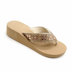 Sandalias de Playa de Verano para Mujer, Diseño de Lujo, Suaves, Chanclas de Alta Calidad con Punta Abierta y Plataforma - Product Image 1