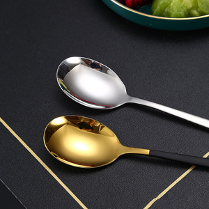 304 thép không gỉ Flatware Hàn Quốc Vàng muỗng nĩa dao đũa với trường hợp cắm trại ngoài trời du lịch di động thiết lập dao kéo - Product Image 4