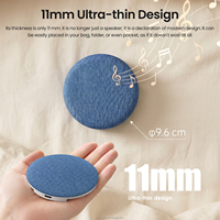 Haut-parleur oreiller sans fil mince et discret 2026, idéal comme cadeau promotionnel, avec fonction de lecture programmée et personnalisation du logo OEM
