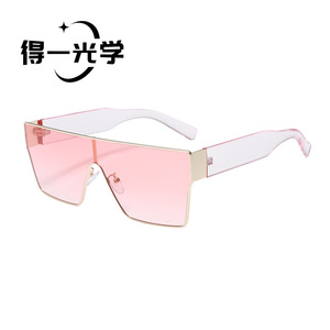Square Oversized <b>Sunglasses</b> UV400 PC Frame Unisex Fashion Style - Product Image 3