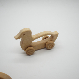 Coche <span class=keywords><strong>de</strong></span> Pato Animal Bebé sin Terminar <span class=keywords><strong>de</strong></span> Estilo Simple <span class=keywords><strong>con</strong></span> <span class=keywords><strong>Ruedas</strong></span> Coche <span class=keywords><strong>de</strong></span> Juguete <span class=keywords><strong>de</strong></span> <span class=keywords><strong>Madera</strong></span> Personalizado - Product Image 1