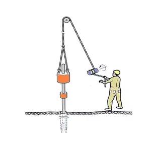 Geoteknik dinamik toprak taşıma kapasitesi için ASTM SPT standart penetrasyon test cihazları 220V plastik malzeme 1 yıl - Product Image 5