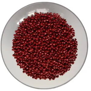 High Quality PE PP Plastic Pigment Granule Extruded Red Colour Series Masterbatch