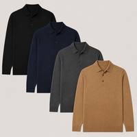 Chemise décontractée pour homme en coton 100% style européen et américain, tricot ajouré brodé, confortable, à rayures contrastées avec poche
