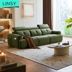 <span class=keywords><strong>Divano</strong></span> Moderno LINSY in Tessuto Bianco a 4 Posti per Soggiorno con Struttura in Legno Massello BS695-A - Product Image 6
