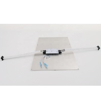 Boîte à lumière LED dynamique en tissu pour plafond, panneau publicitaire LED vertical programmable avec circuit intégré, boîte à lumière clignotante