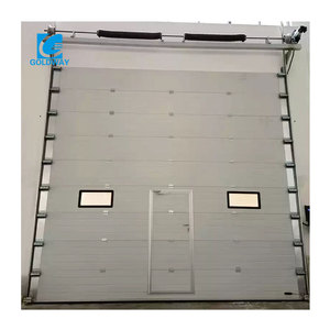 <span class=keywords><strong>Porte</strong></span> <span class=keywords><strong>de</strong></span> <span class=keywords><strong>garage</strong></span> à enroulement en acier isolée et ignifugée <span class=keywords><strong>de</strong></span> 10x10 pieds avec fonction antivol pour applications d'entrepôt et <span class=keywords><strong>de</strong></span> cave à vin - Product Image 1