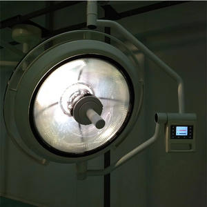 लक्जरी डबल गुंबद सर्जिकल लैंप डॉट छत की रोशनी अभिन्न हैलोजन प्रतिबिंब छाया रहित ऑपरेशन दंत उपयोग धातु सामग्री - Product Image 4