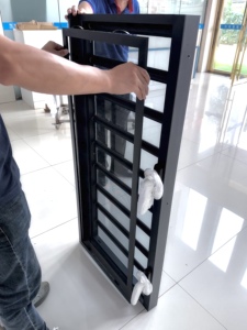 As2047 Toma nhôm kính louver khung cửa sổ nhôm kính louver khuôn cửa sổ nhôm kính louver cửa sổ trượt - Product Image 5