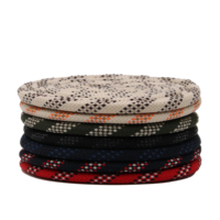 Lacets de remplacement Coolstring en polyester tressé rond de 4,5 mm, lacets ronds en polyester de 3 couleurs