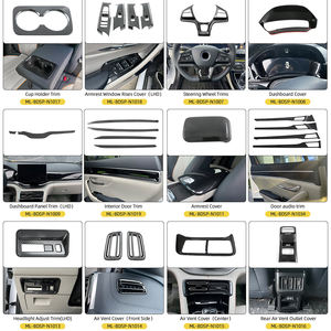 YDG Sealion 6 2024 grosir baru tiba plastik eksterior segel U Aksesori eksterior mobil dekorasi untuk BYD Song Plus juara - Product Image 3