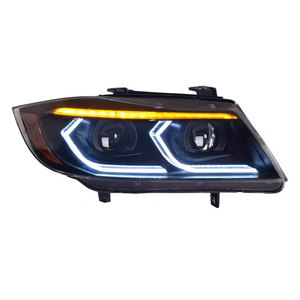JH pour <span class=keywords><strong>BMW</strong></span> Série 3 E90 (05-12) – Kit de modification de phares avec nouveaux feux de jour à LED et clignotants séquentiels - Product Image 2