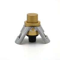 Professionele Wijn Champagne Bubbly Bier Whiskey Fles Lucht Vacuüm Seal Plug Stopper Druk Pomp Saver Onderhouder Met Datum Marker
