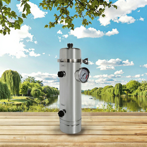 Purificateur d'eau vertical en acier inoxydable 159-5000L à ultrafiltration, auto-nettoyant manuel, filtre à eau commercial extérieur central - Product Image 3