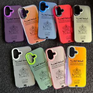Adecuado para <span class=keywords><strong>iPhone</strong></span> Xs, funda <span class=keywords><strong>de</strong></span> teléfono <span class=keywords><strong>de</strong></span> moda multicolor Xr 11 <span class=keywords><strong>12</strong></span> 13 14 15 16 Pro Max, funda protectora <span class=keywords><strong>de</strong></span> teléfono Trendy Crown - Product Image 1