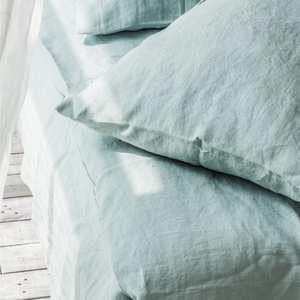Juego de Ropa de Cama Minimalista 100% Lino, Incluye Sábana Plana y Funda Nórdica, Ropa de Cama Universal para Todas las Temporadas - Product Image 3
