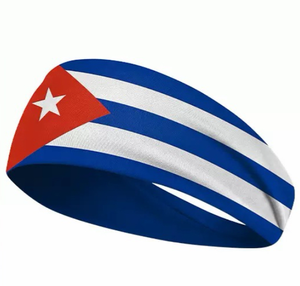 Bandeau de supporter de football personnalisé en gros avec drapeau français, bandana absorbant la transpiration et à séchage rapide pour le sport - Product Image 1