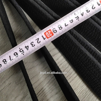 Ceinture de karaté brodée de haute qualité de 5 cm de large pour instructeur de Taekwondo, personnalisable, vente en gros, équipement d'entraînement pour dojo
