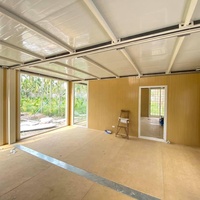 Fabrication européenne structure en acier grande maison conteneur préfabriquée de luxe combinaison facile à assembler maisons préfabriquées