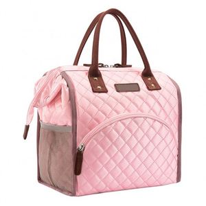 Bolsa Térmica para Almuerzo, Ecológica y Duradera, de Nailon, para Mujeres, Hombres, Adultos, Universidad, Trabajo, Picnic, Senderismo, Playa, Pesca - Product Image 1