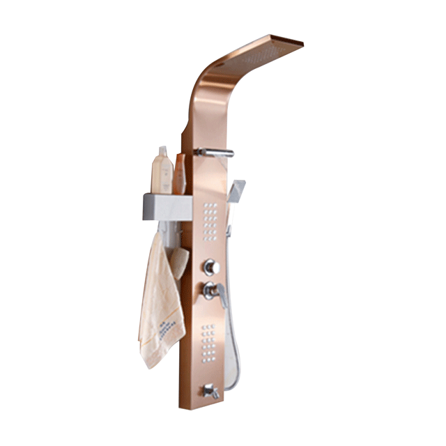 Термостатический дождь для ванной комнаты настенное управление водопад башня из нержавеющей стали душевая Колонка панель