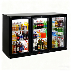 NE-300CS Enfriador de Bebidas Integrado de Acero Inoxidable para 450 Latas, Gas R600A, Control Digital, Multizona, Uso Doméstico y Comercial, Interior y Exterior - Product Image 4