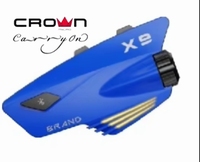 Casque de moto sans fil C900 HiFi BT 5.1 avec suppression du bruit, interphone et radio FM