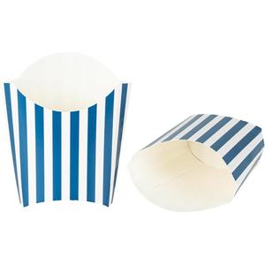 Envase de Papel Desechable para Comida Rápida al por Mayor, Caja para Llevar Alitas de Pollo, Papas Fritas, Hamburguesas, Caja Personalizada para Papas Fritas - Product Image 1