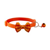 Colliers de chien et de chat de couleur bonbon réglables Noeud papillon avec cloche Bowknot pour chiot et chaton