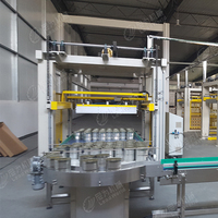 Machine de palettisation des déchets plastiques Leadworld Confiture de tomates en conserve Palettiseur de boîtes vides et palettiseur désautomatique