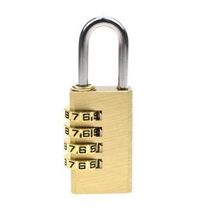 Candado de Contraseña de Cobre de Alta Calidad YH1227, Cuatro Candados de Contraseña de Cobre de Alta Calidad - Product Image 1