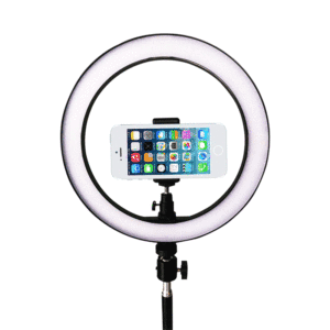 Anello di Luce 3 Luci di Colore e 10 Dimmerabile Luminosità, Premium Trucco LED di Illuminazione per Lo Streaming, <span class=keywords><strong>Video</strong></span> di <span class=keywords><strong>YouTube</strong></span>, foto, - Product Image 6