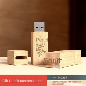 Chiavetta USB in Legno con Sigillo, Incisione Personalizzata e Stampa a Colori, Regalo per la Festa <span class=keywords><strong>degli</strong></span> <span class=keywords><strong>Insegnanti</strong></span> e Regali Aziendali, Set Regalo per <span class=keywords><strong>Insegnanti</strong></span>, Cina - Product Image 2