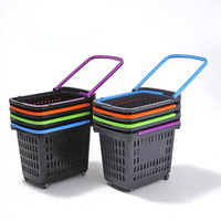 Panier de courses en plastique pour supermarché et magasin de proximité, directement de l'usine - Cadeaux de bienvenue portables