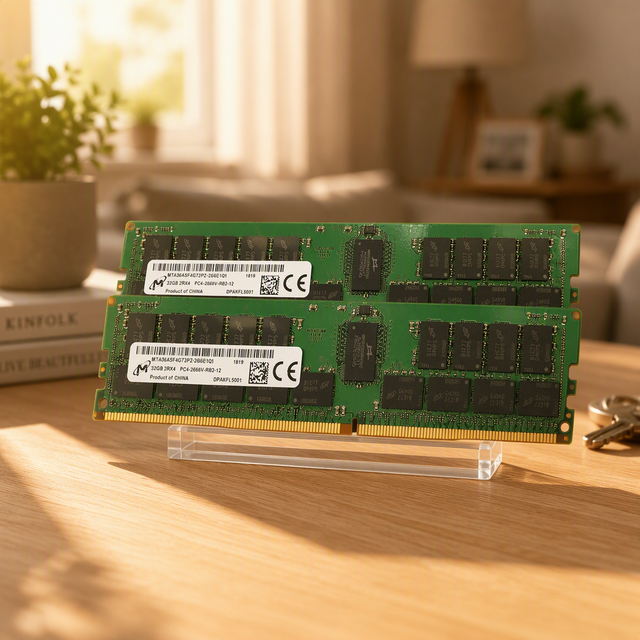 MTA36ASF4G72PZ-2G6D1 32GB PC4-21300 2666MHz ECC REG 2RX4 1.2V RDIMM Server Memory Kit