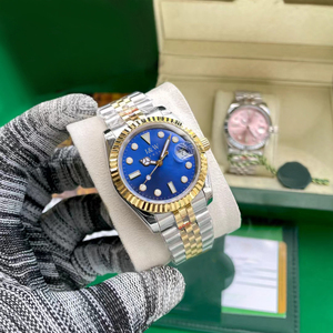 Orologio Automatico Meccanico <span class=keywords><strong>da</strong></span> <span class=keywords><strong>Uomo</strong></span> ROL di Alta Qualità in Acciaio Inossidabile con Funzione Fasi Lunari Luminose - Product Image 3