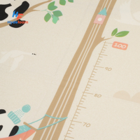 Hydefoam Tikar Lipat Bayi untuk Merangkak Tahan Air dan Anti Kotor, Tikar Lantai Busa Berdaya Tahan Tinggi untuk Perawatan Harian yang Mudah bagi Orang Tua yang Sibuk.
