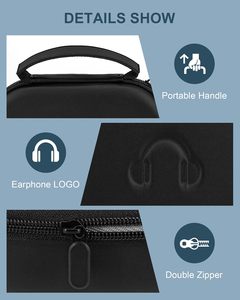 Estuche Protector Rígido de EVA para Auriculares Inalámbricos, Bolsa de Almacenamiento Portátil Anticaídas para Apple <span class=keywords><strong>AirPods</strong></span> <span class=keywords><strong>Max</strong></span> - Solo Estuche (<span class=keywords><strong>Precio</strong></span> de Fábrica) - Product Image 3