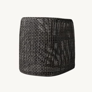GEMINI, recién llegado, conjunto de jardín para patio al aire libre, sillón de comedor de mimbre de <span class=keywords><strong>resina</strong></span> hecho a mano contemporáneo para todo tipo de clima - Product Image 4